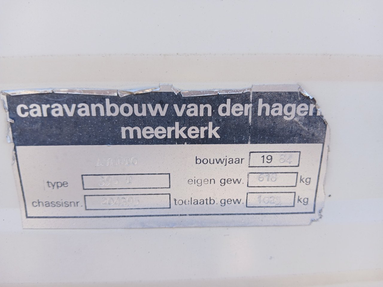 Caravan Avento 395 T Luxe (stapelbed)