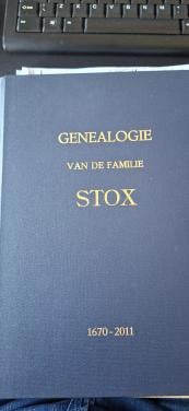 Boek: Genealogie van de familie Stox (1670-2011)