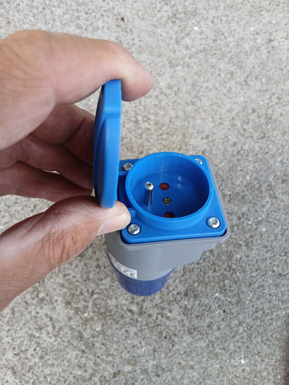 Adapter voor Camping