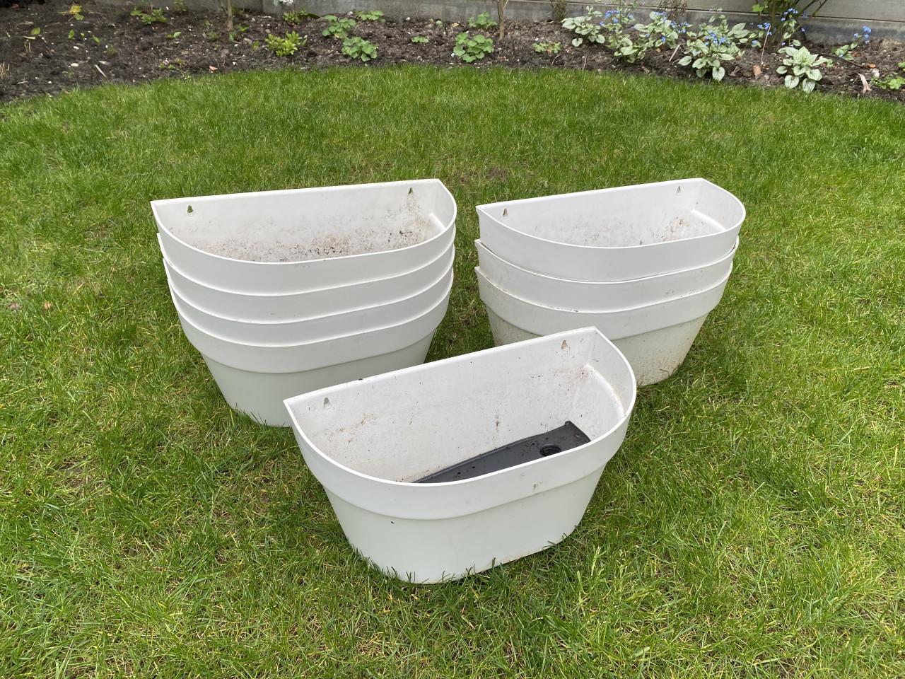 Plantenbakken voor schutting of balkon