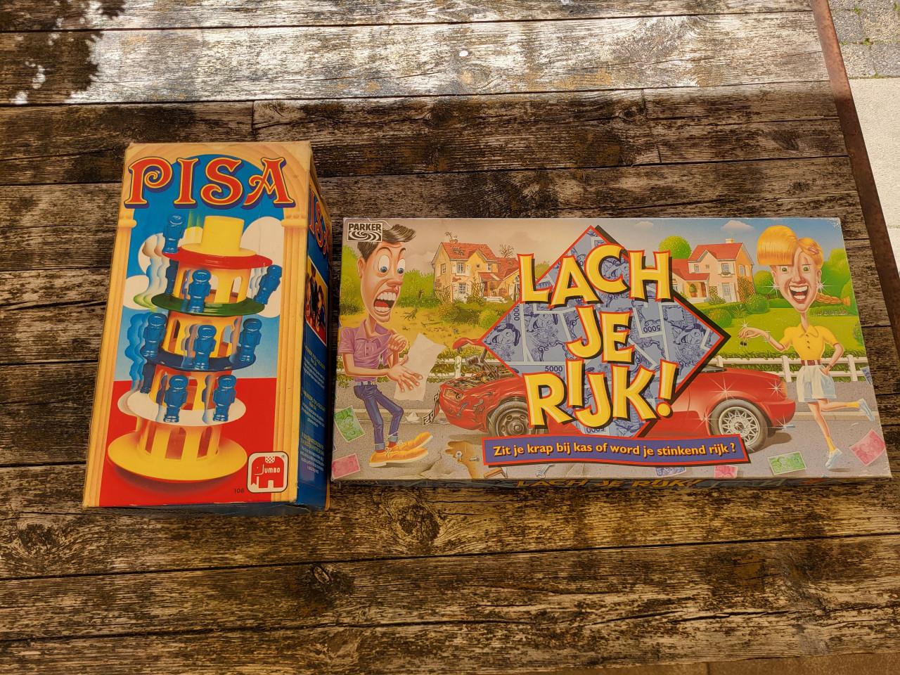 7 spellen, waaronder  reis door Europa, Dolle Dino,Lach je rijk,heibelwijk