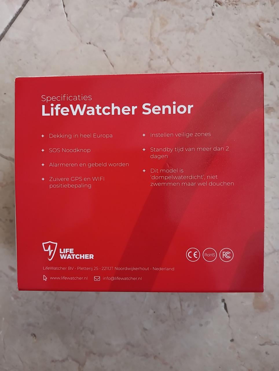 LifeWatcher Horloge