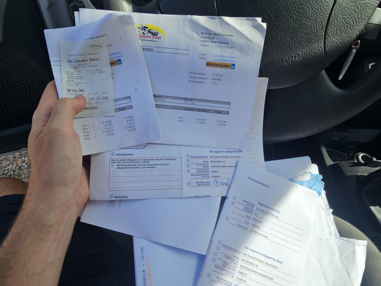 Nette Renault twingo, garage onderhouden, kms NAP