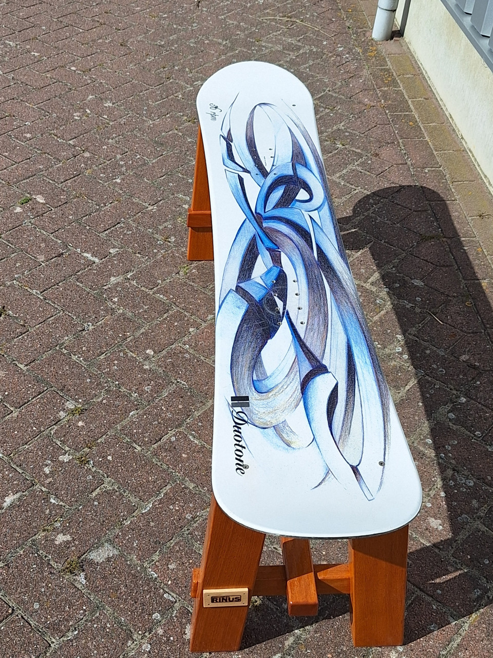 Snowboard bankje