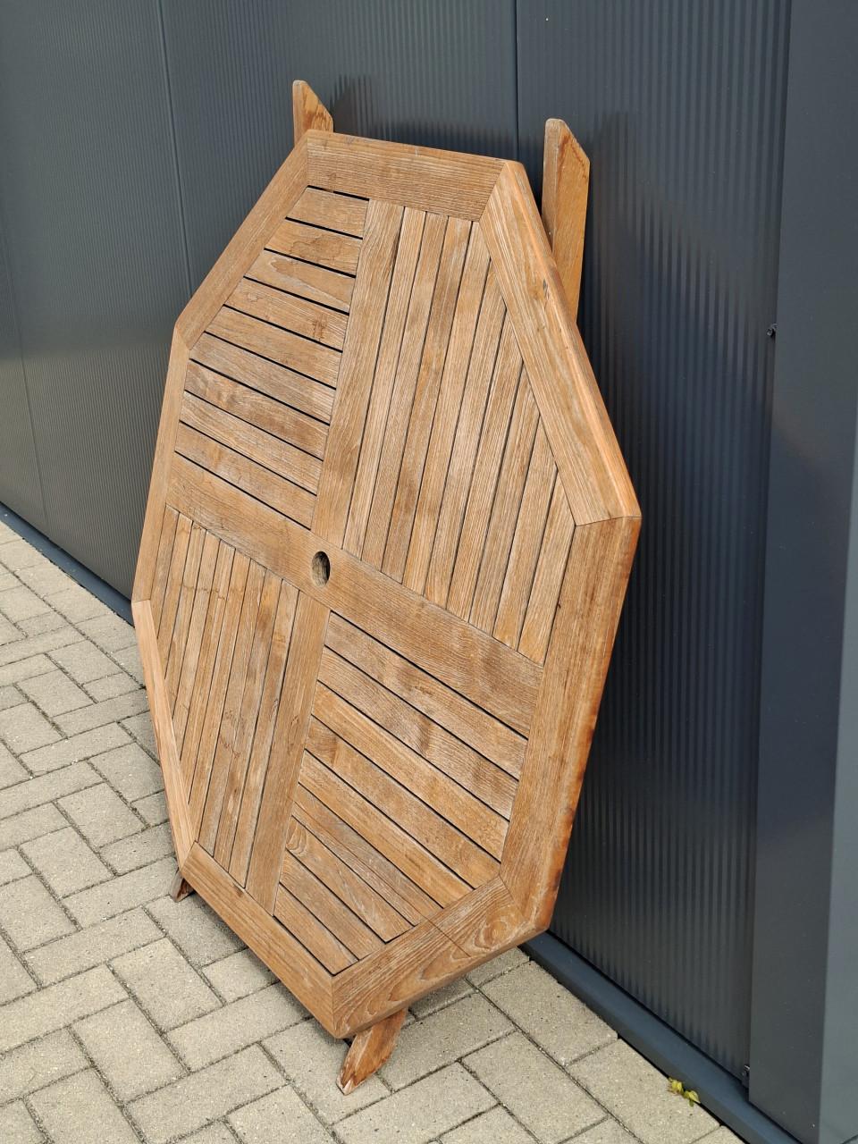 Teak houten tuintafel