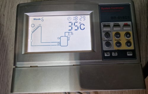 ## zonneboiler regelaar ##