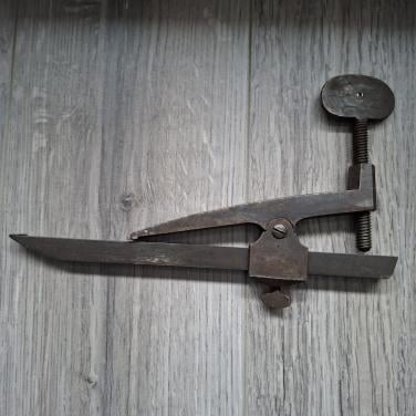 Antiek geweermakers gereedschap