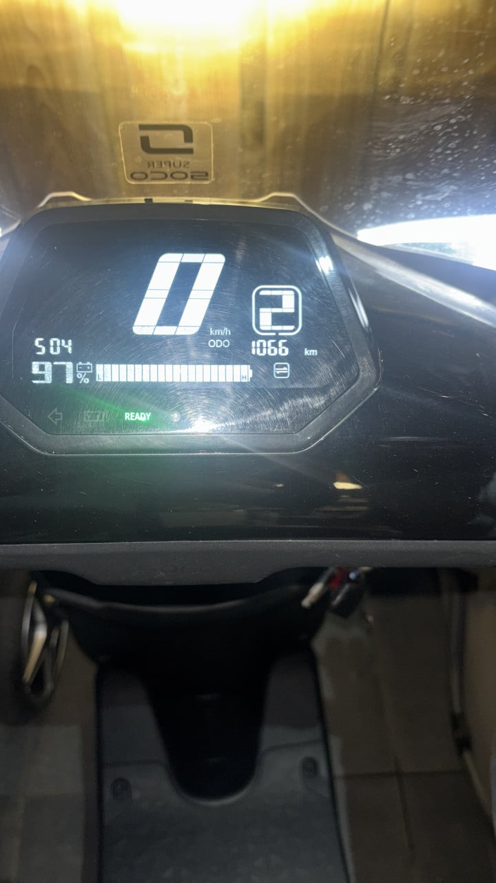 Elektronische scooter super soco
