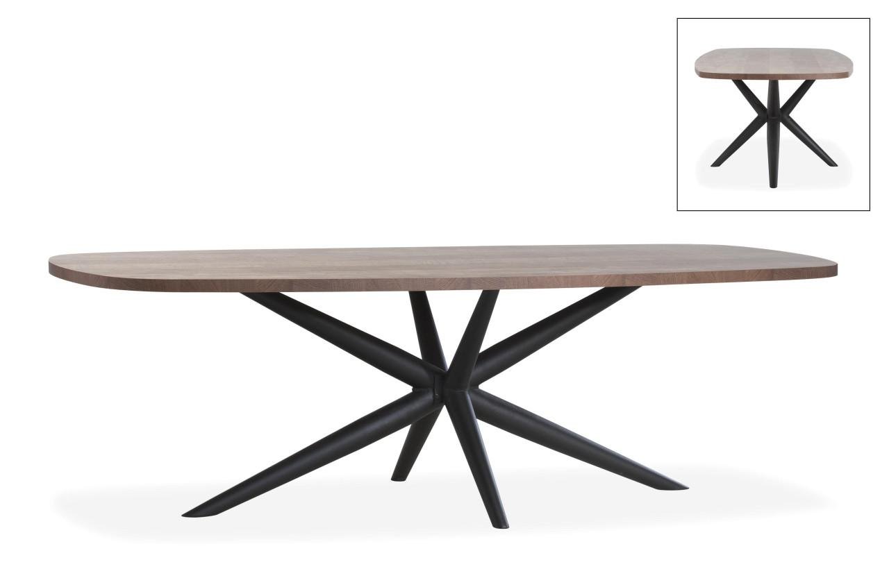 OVALE EETKAMERTAFEL ONDERHOUDSVRIJ