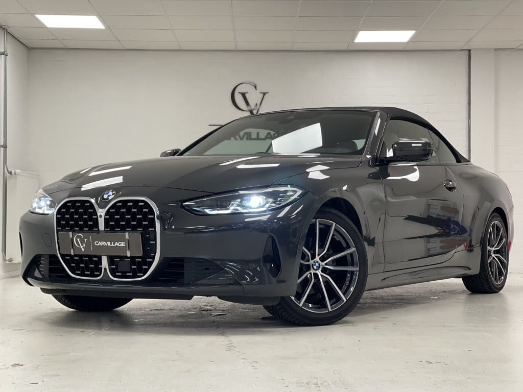 BMW 4 Serie cabrio 420i high executive individual | dravitgrau | nekverwarm
