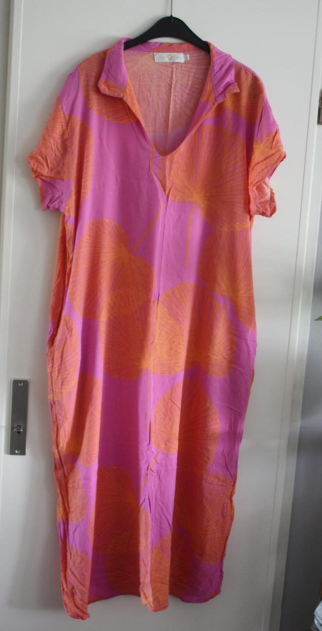 Jurk roze oranje  maat xxl