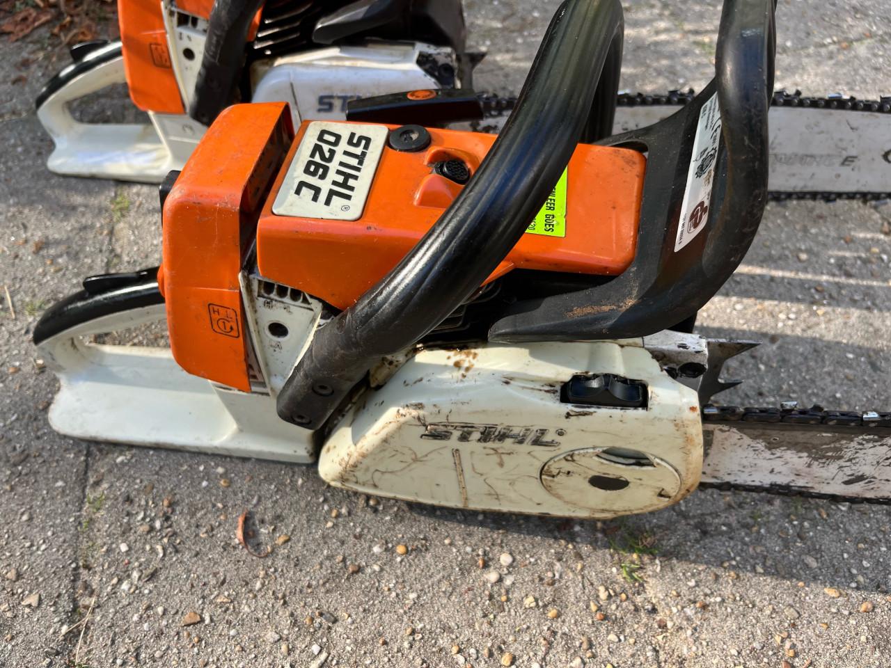 2 x Stihl 026, prof zagen