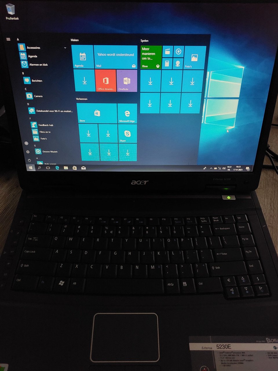 Acer laptop
