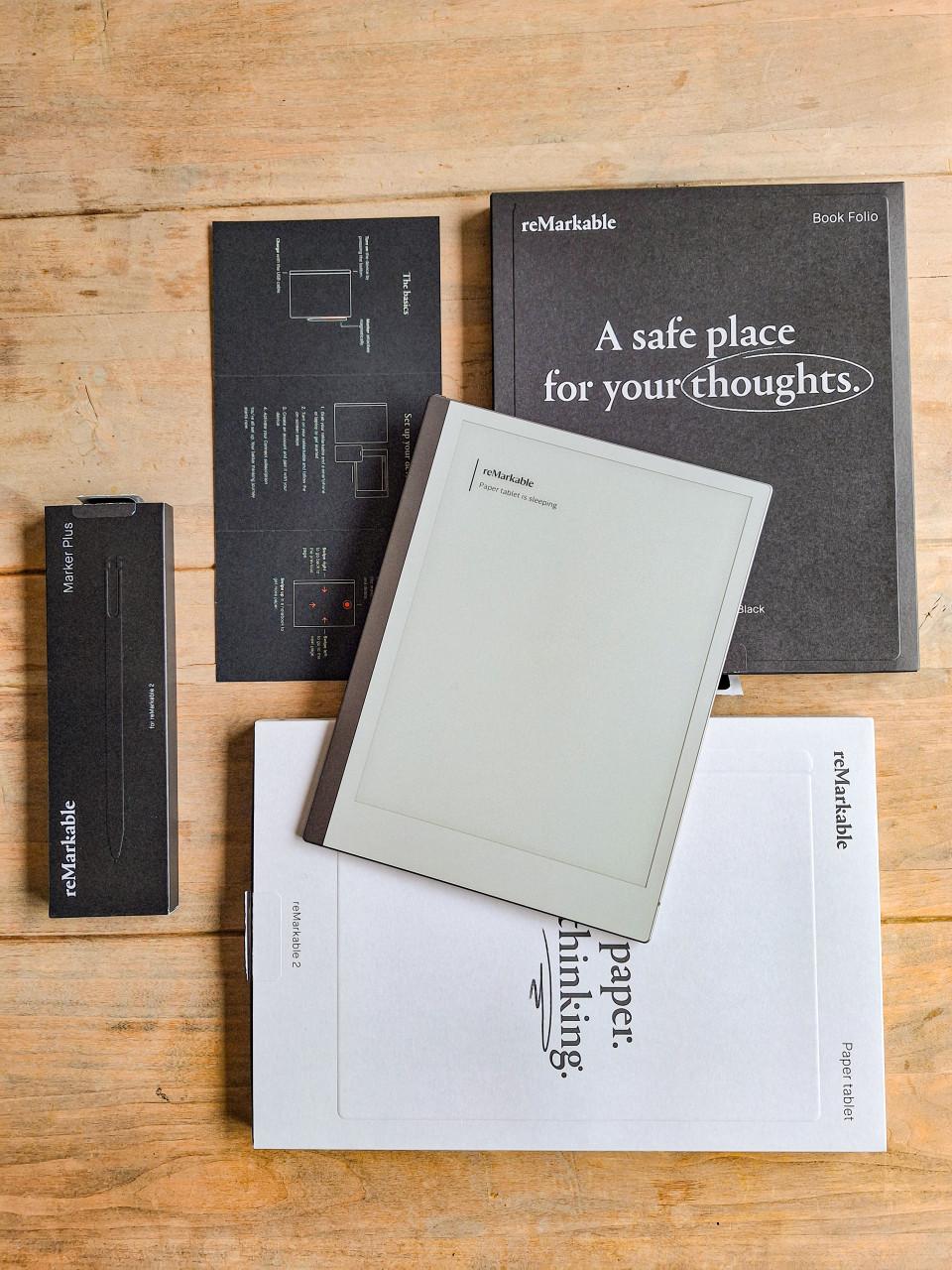 Remarkable 2 – Zo goed als nieuw | Inclusief Book Folio & Marker Plus