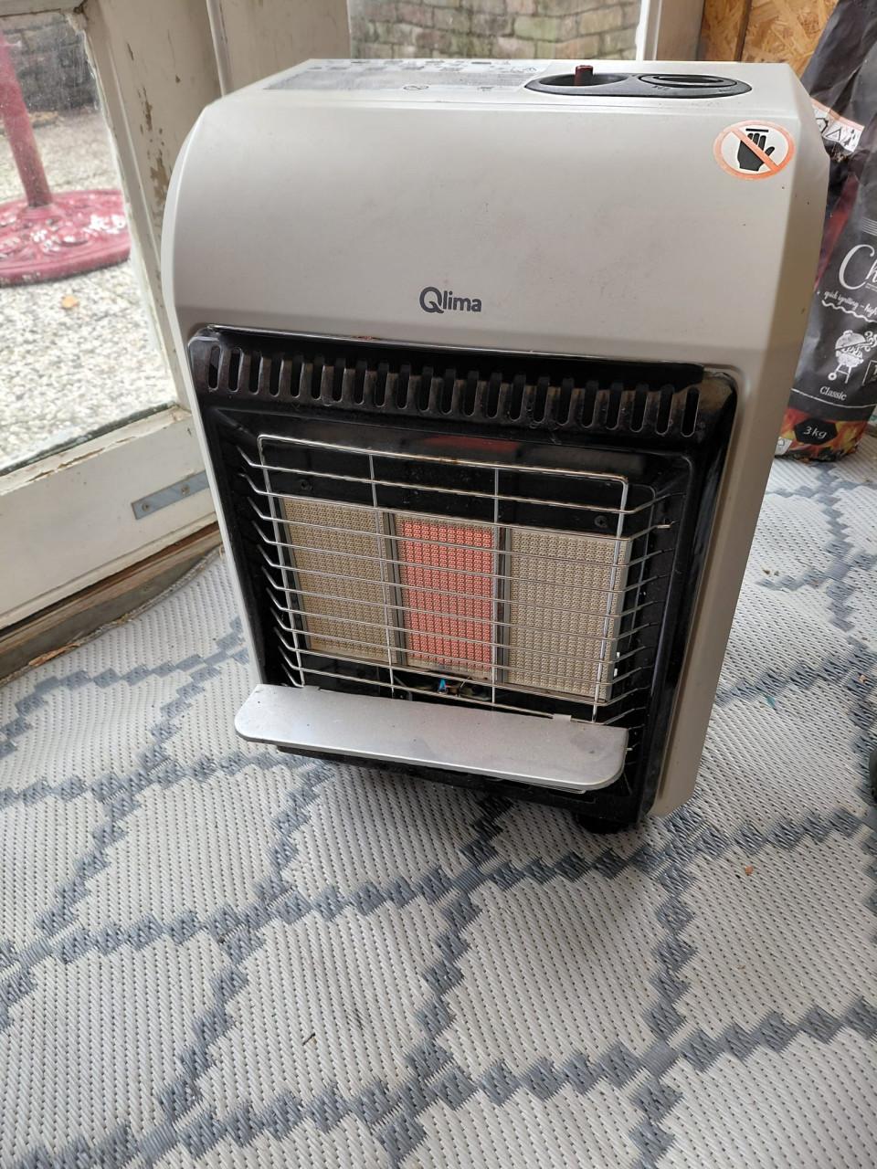 Gaskachel Qlima propaan