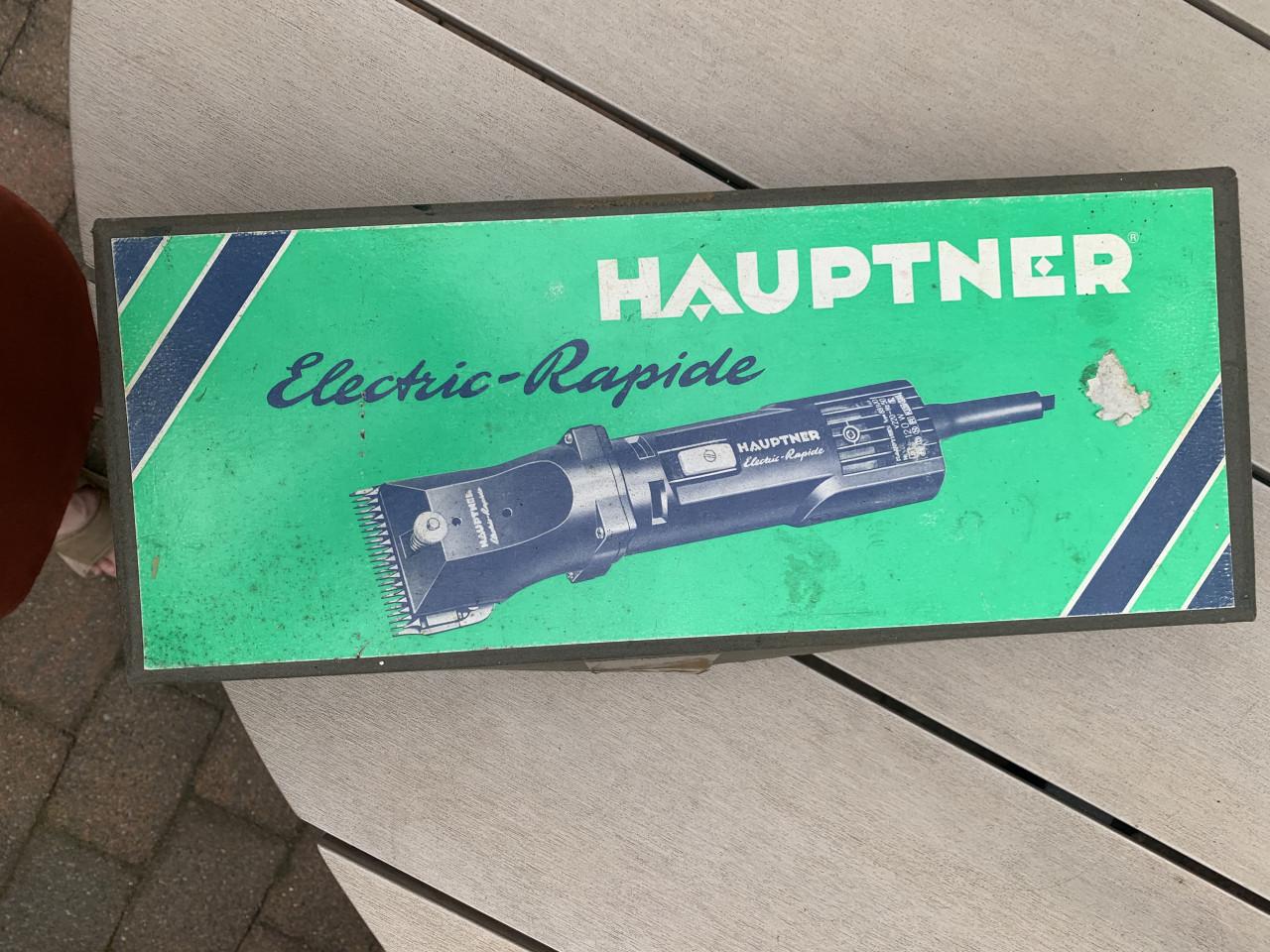 Scheermachine voor dieren Hauptner