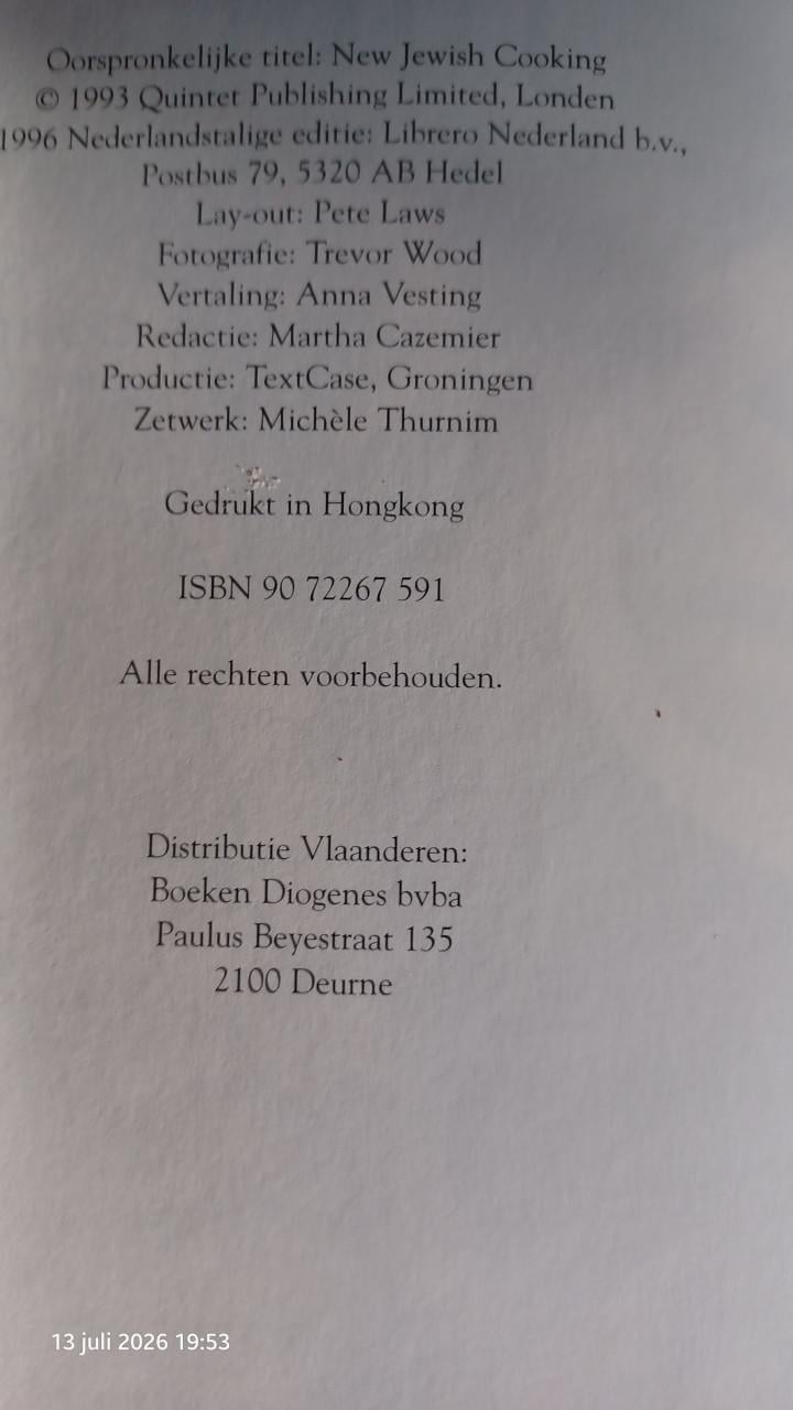 Joods kookboek