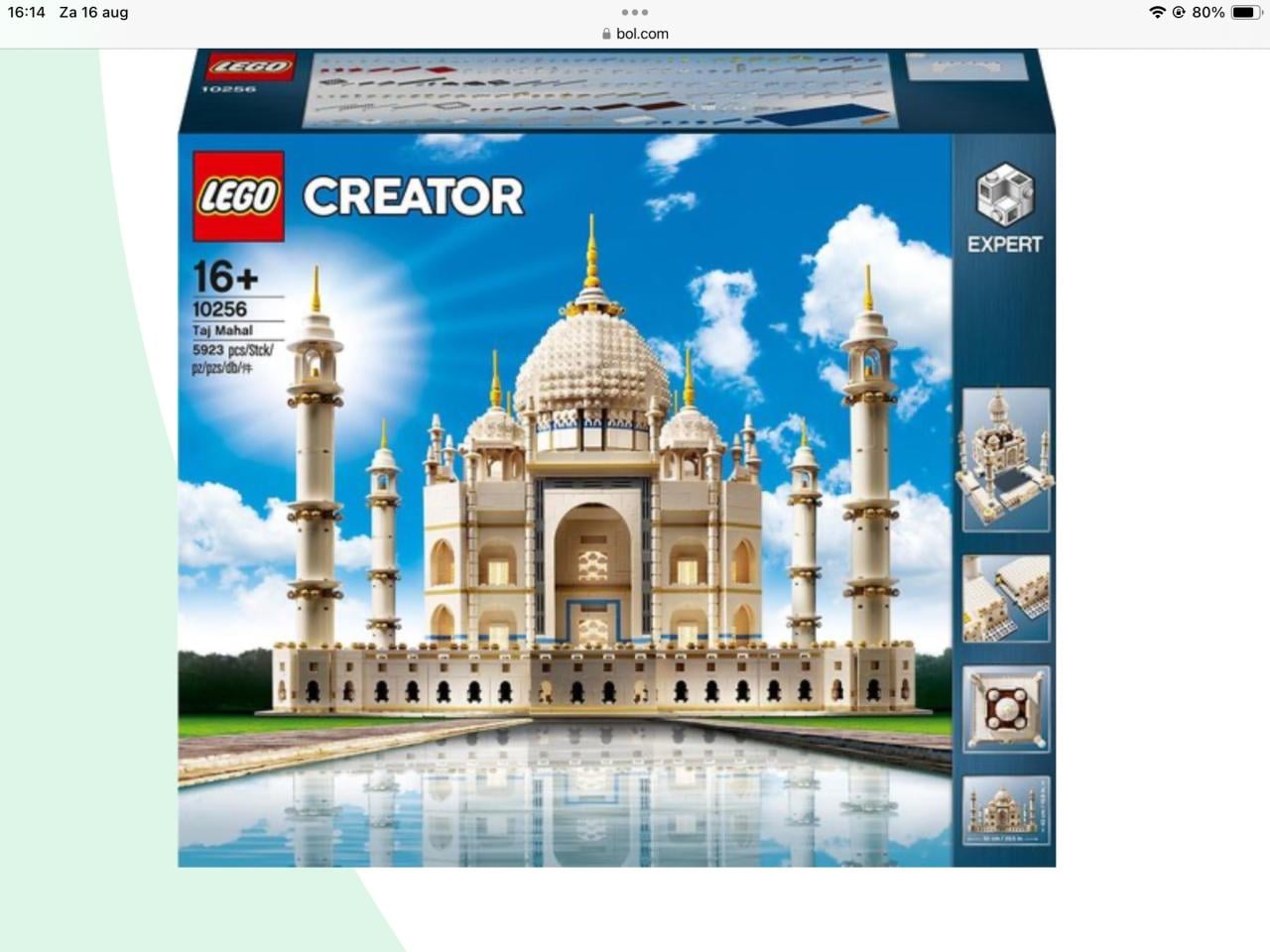 LEGO Taj Mahal nr 10256