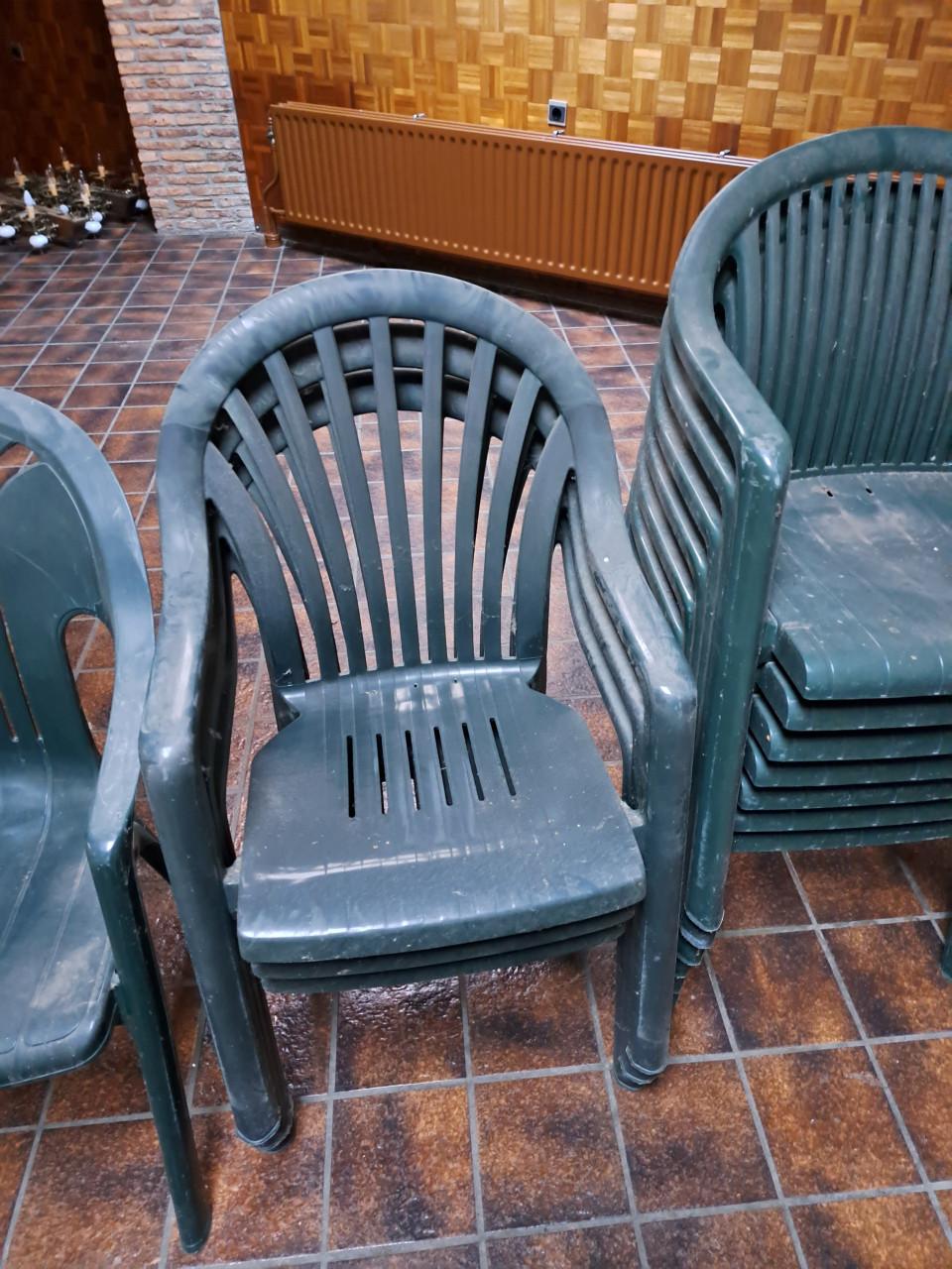 TERRAS STOELEN kleur groen