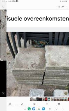 Tegels 30x30 gratis af te halen