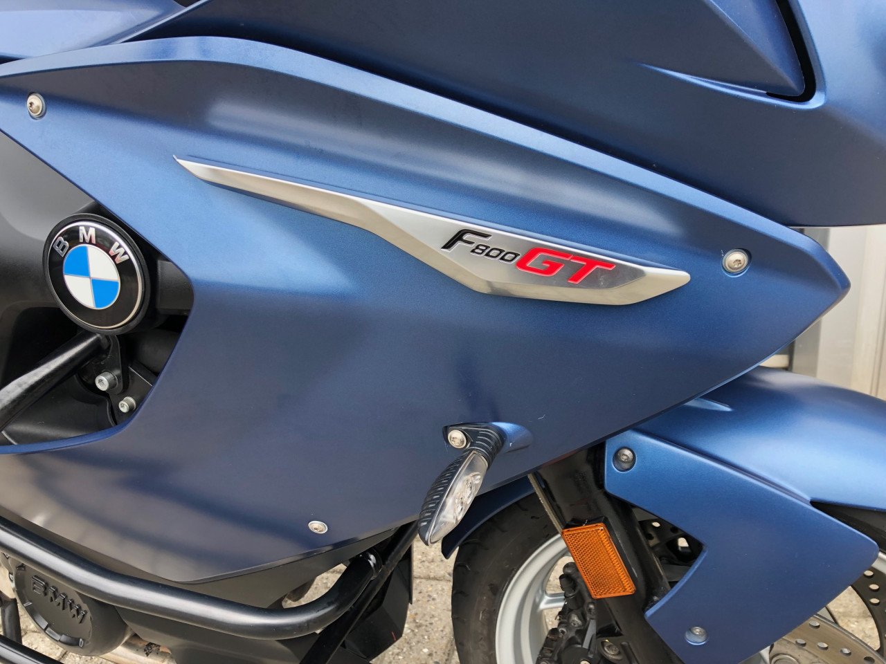 BMW F800GT 2017, A2,  39dkm, ABS/ESA etc. 3 koffers, valbeugel €6750,-