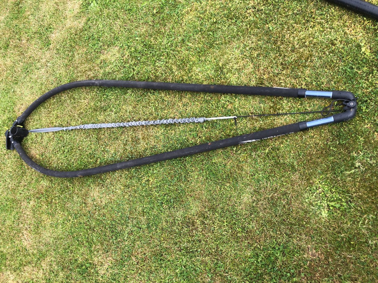 Mooie windsurf set compleet, 2 zeilen.