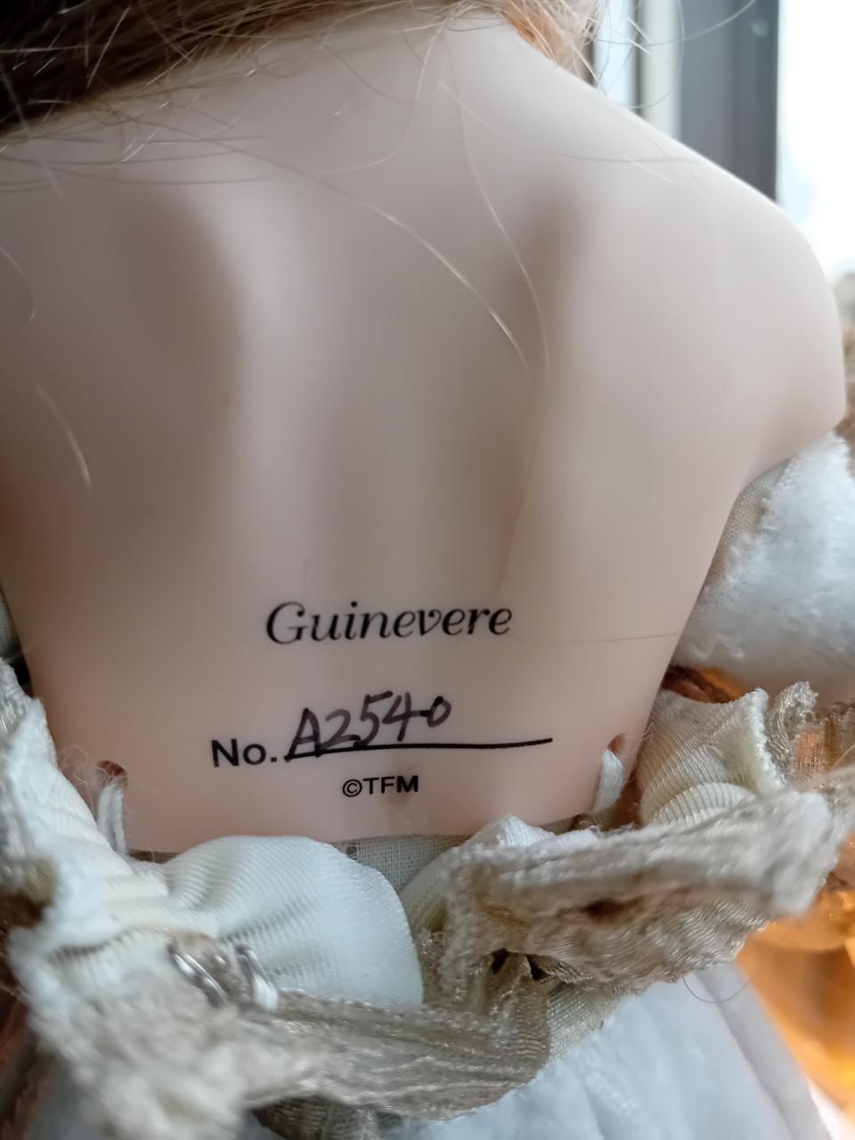 The Franklin Mint Arthurian Collection Heirloom Dolls: Guinevere