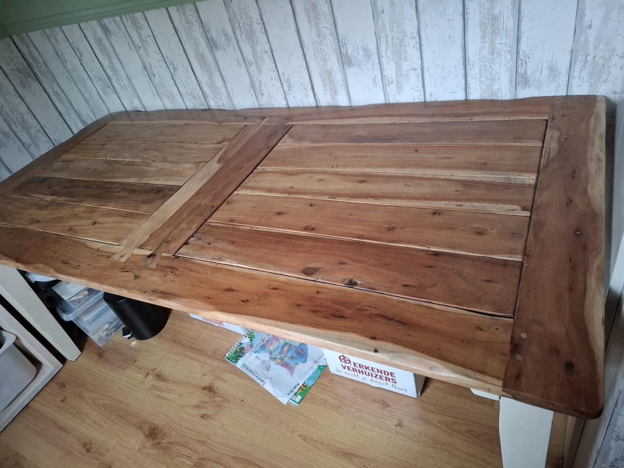 Teakhouten  Eettafel