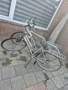 Dames en heren fiets
