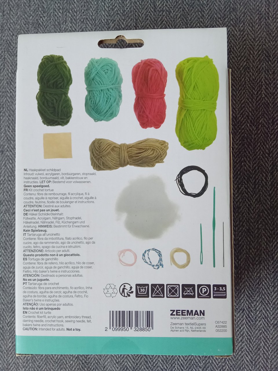 Pakket haken