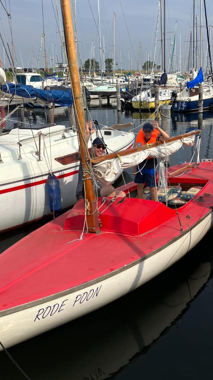 Open zeilboot 16 kwadraat