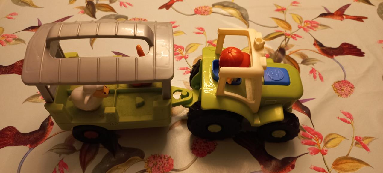 Fisher price trekker met kar