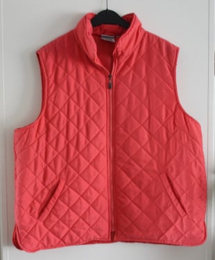 Roze bodywarmer  maat xl
