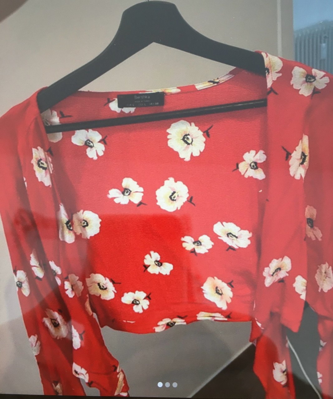 Nieuwe crop top vestje maat L