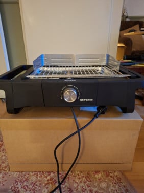 Elektrische grill/bbq, nooit gebruikt