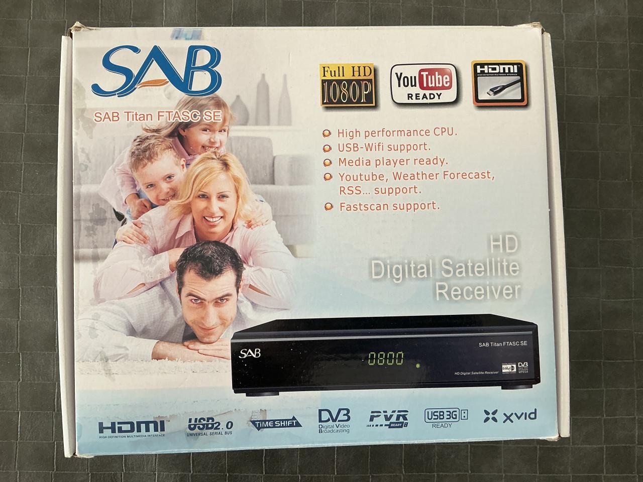 Sab HD Digital Satellite Receiver