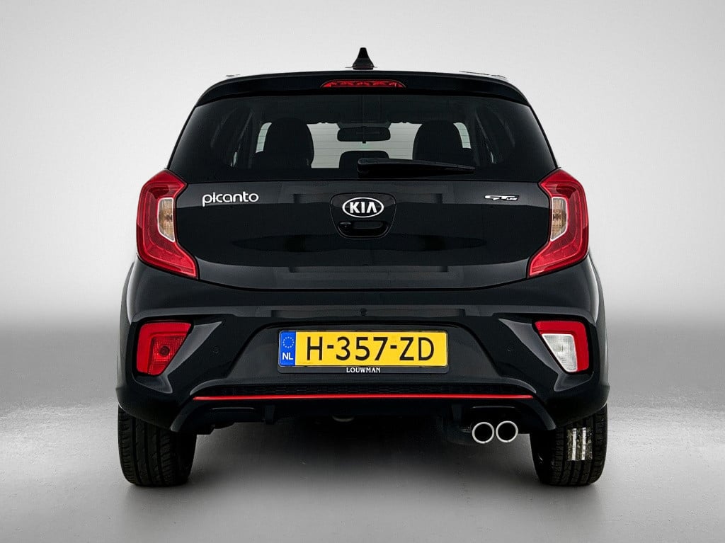 Kia Picanto 1.0 t-gdi gt-line | leder | airco | rood accenten |