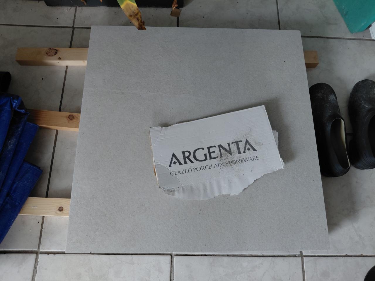 Tegels 7x. (60 x 60 cm ) superkwaliteit Argenta