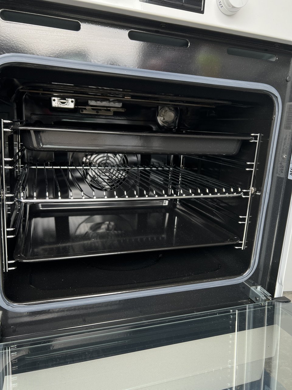 Nieuw vrijstaand AEG inductie Fornuis met elektrisch 3d hetelucht oven