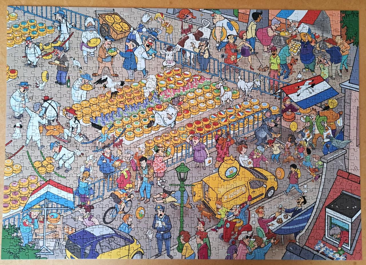 THAT S LIFE HOLLAND EDITIE - Kaasmarkt 1000 stukjes compleet