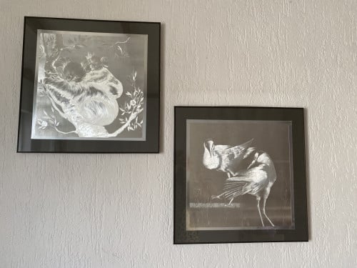 Aluminium gravures schilderijen