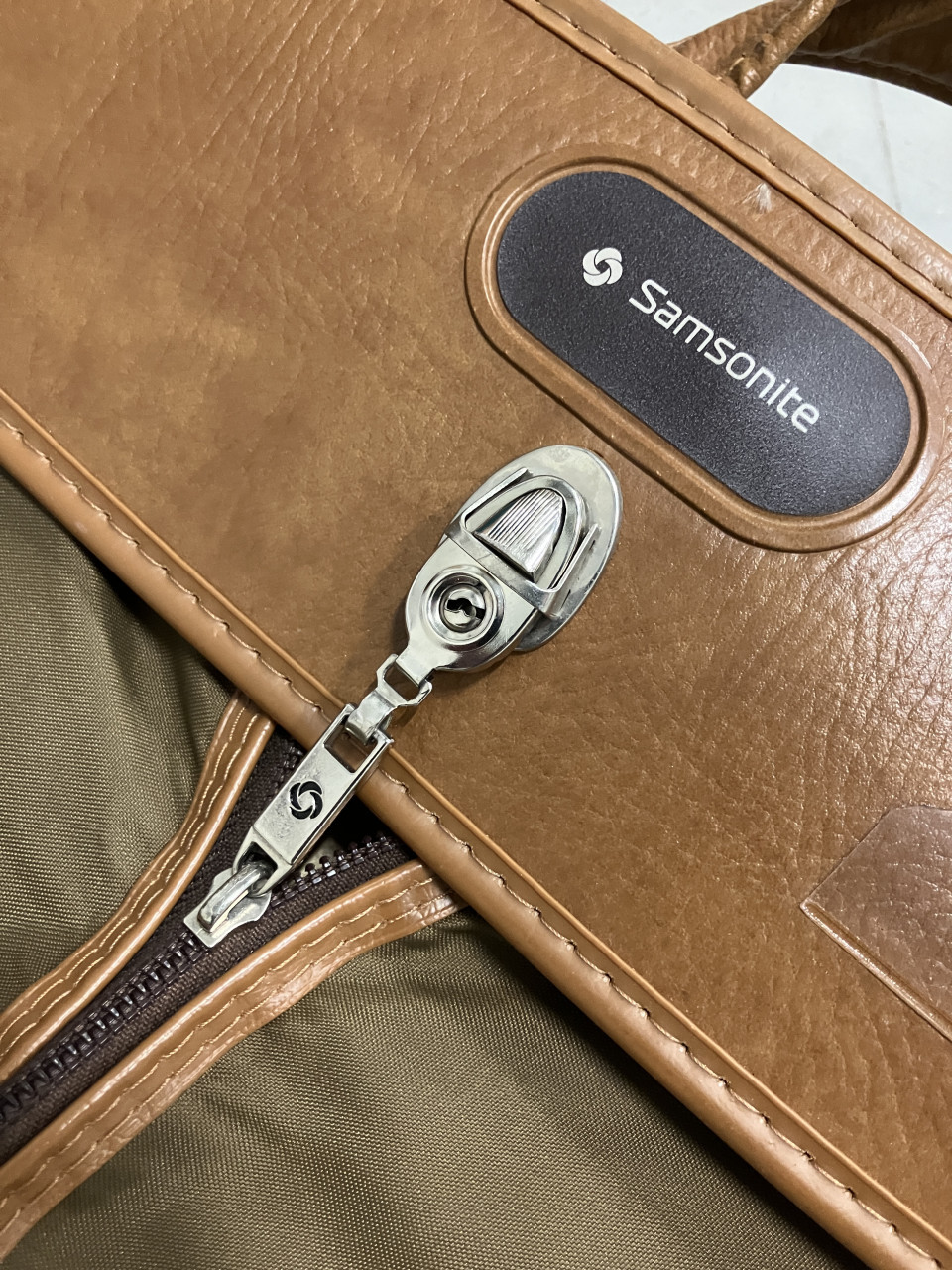 Vintage Samsonite Profile Cordoba Opvouwbare Kledingtas