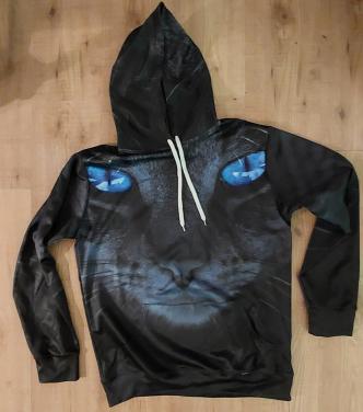 Cat Hoodie  Maat XXXL