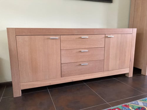Massief eikenhouten dressoir whitewash