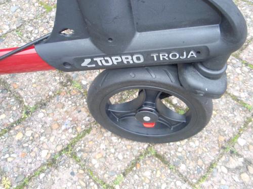 Zgan Topro Troja opvouwbare lichtgewicht rollator enkele keren gebruikt