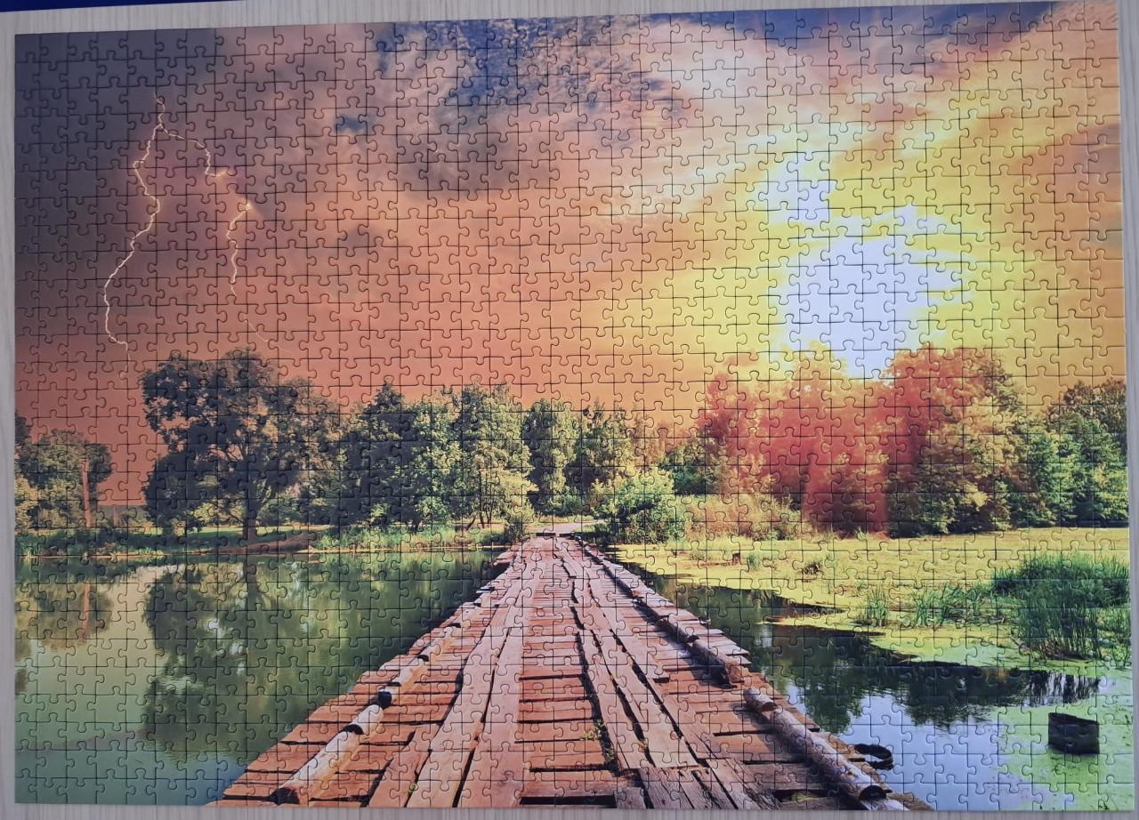 Puzzel Zonsondergang