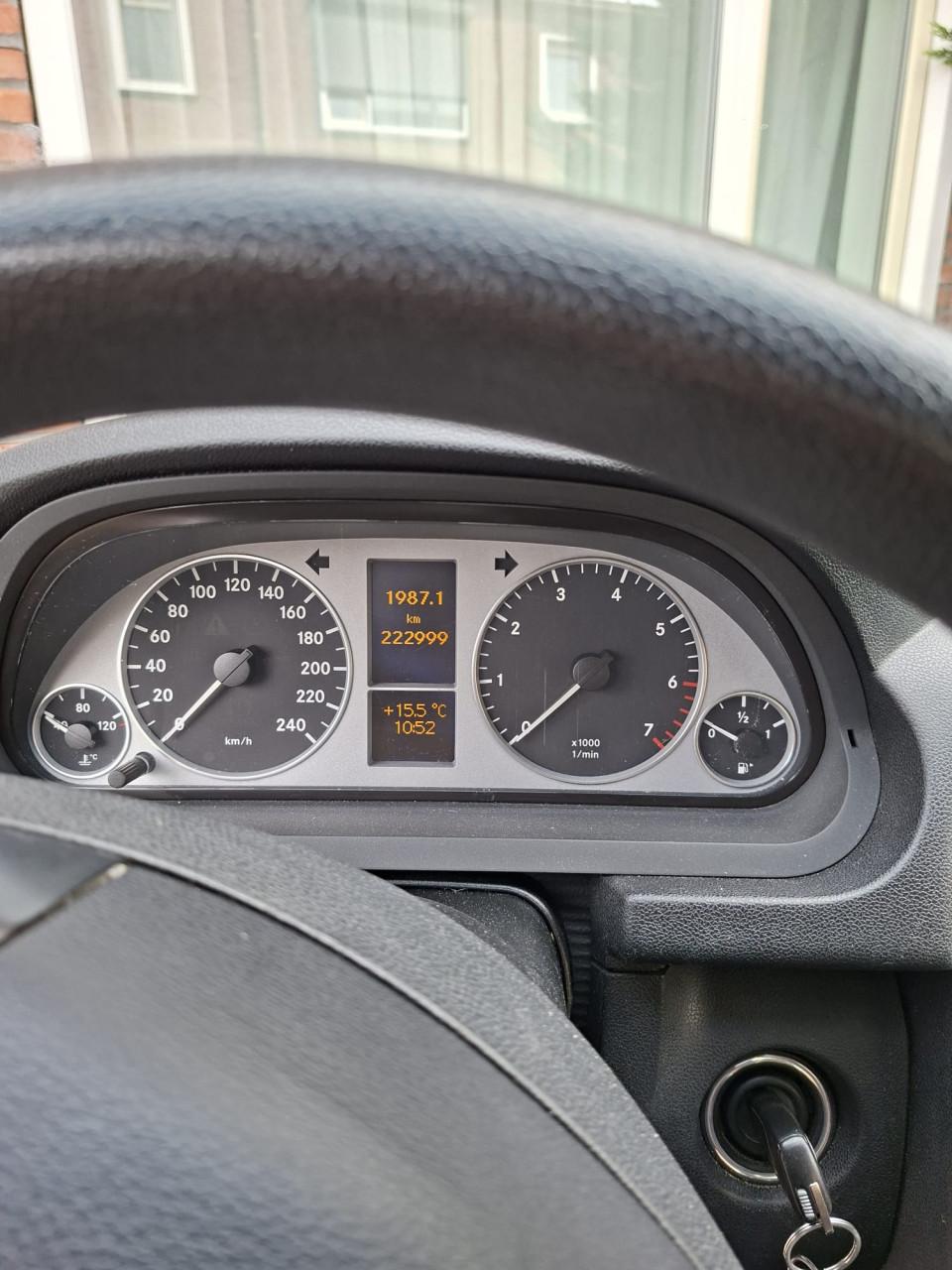 Mercedes-Benz B-Klasse 1.5 B150 5DRS CVT 2006 Grijs