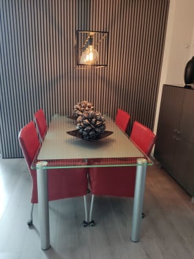 Mooie Glazen Eettafel