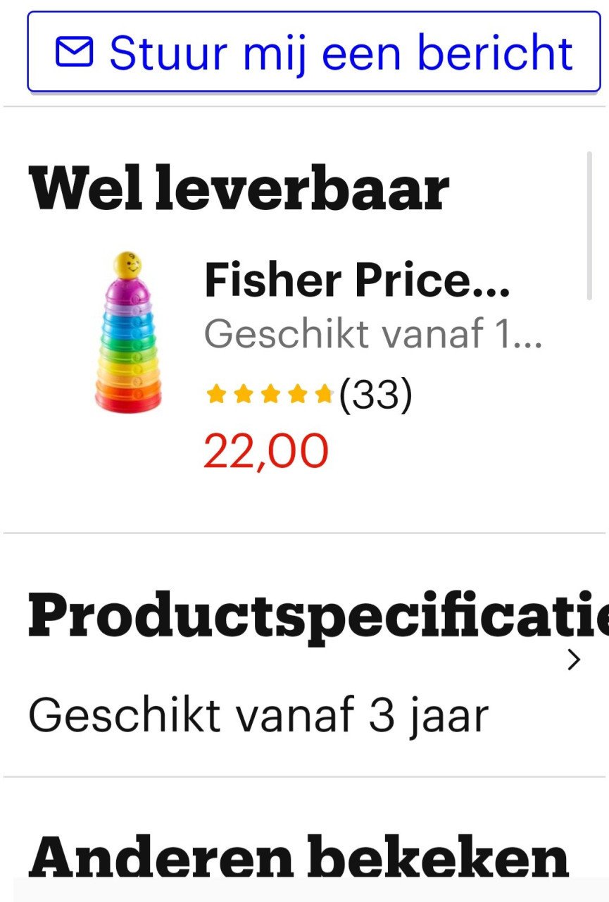 Educatief speelgoed van Fischer Price