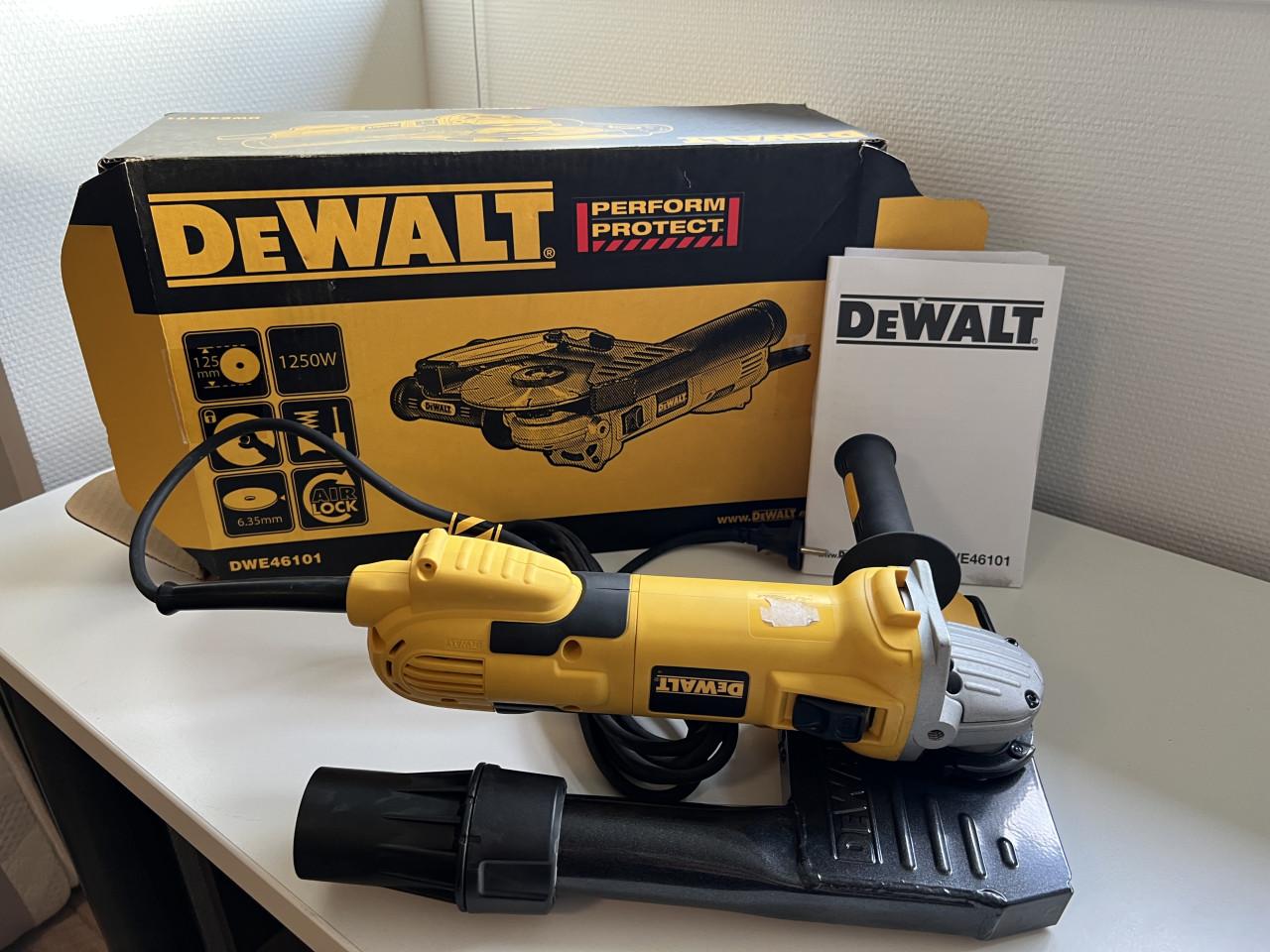 DEWALT DWE46101-QS – 125 mm Voegenslijper